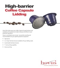 Coffee Lidding Line Card